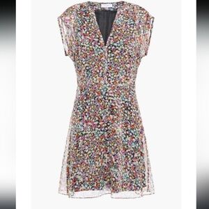 Equipment silk Floral georgette Dress 6